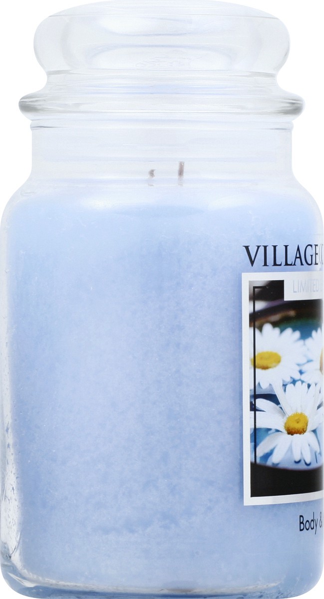 slide 7 of 9, Village Candle Spa Jar Candle Body Mind, 26 oz