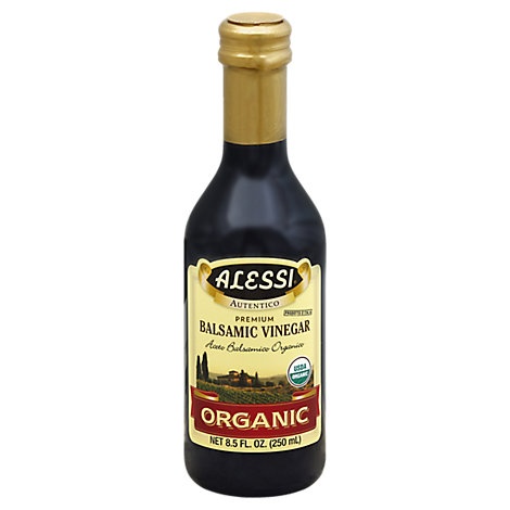 slide 1 of 1, Alessi Vinegar Organic Balsamic, 8.5 fl oz