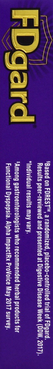 slide 3 of 4, FDgard Occasional Indigestion 12 Capsules, 12 ct
