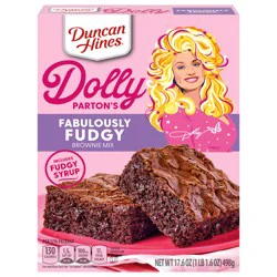 Duncan Hines Dolly Parton's Fabulously Fudgy Brownie Mix, 17.6 oz.