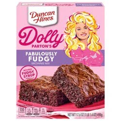 Duncan Hines Dolly Parton's Fabulously Fudgy Brownie Mix, 17.6 oz.