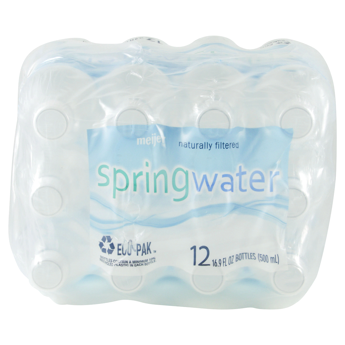 slide 3 of 4, Meijer Naturally Filtered Spring Water 12-Pack, 16.9 oz