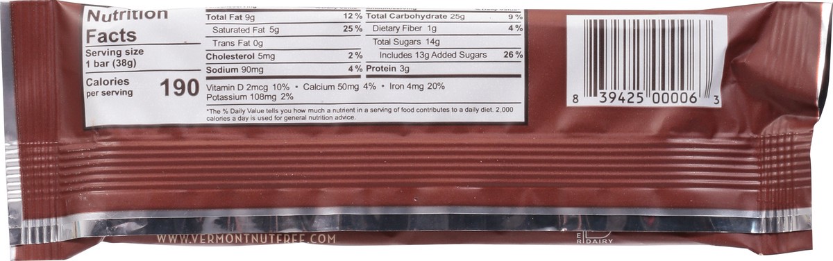 slide 4 of 13, Vermont Nut Free Chocolates Crispy Milk Chocolate with Crisp Rice 1.35 oz, 1.35 oz