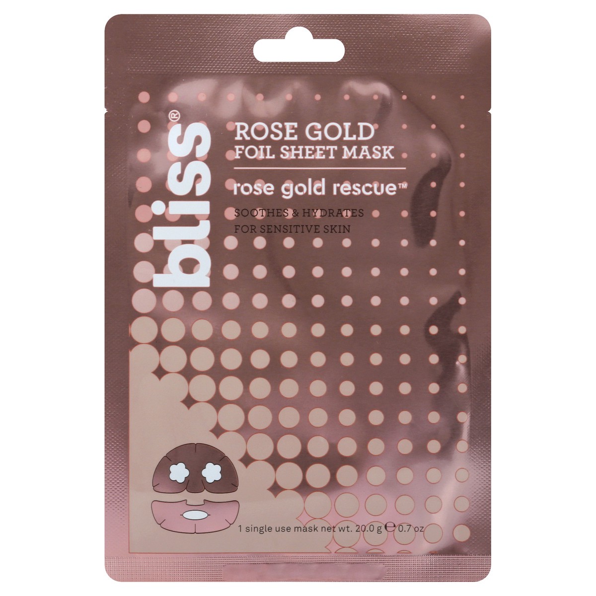 slide 8 of 8, Bliss Foil Sheet Mask 1 ea, 1 ct