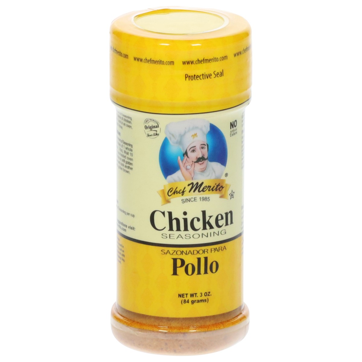 slide 9 of 12, Chef Merito Chicken Seasoning 3 oz, 3 oz