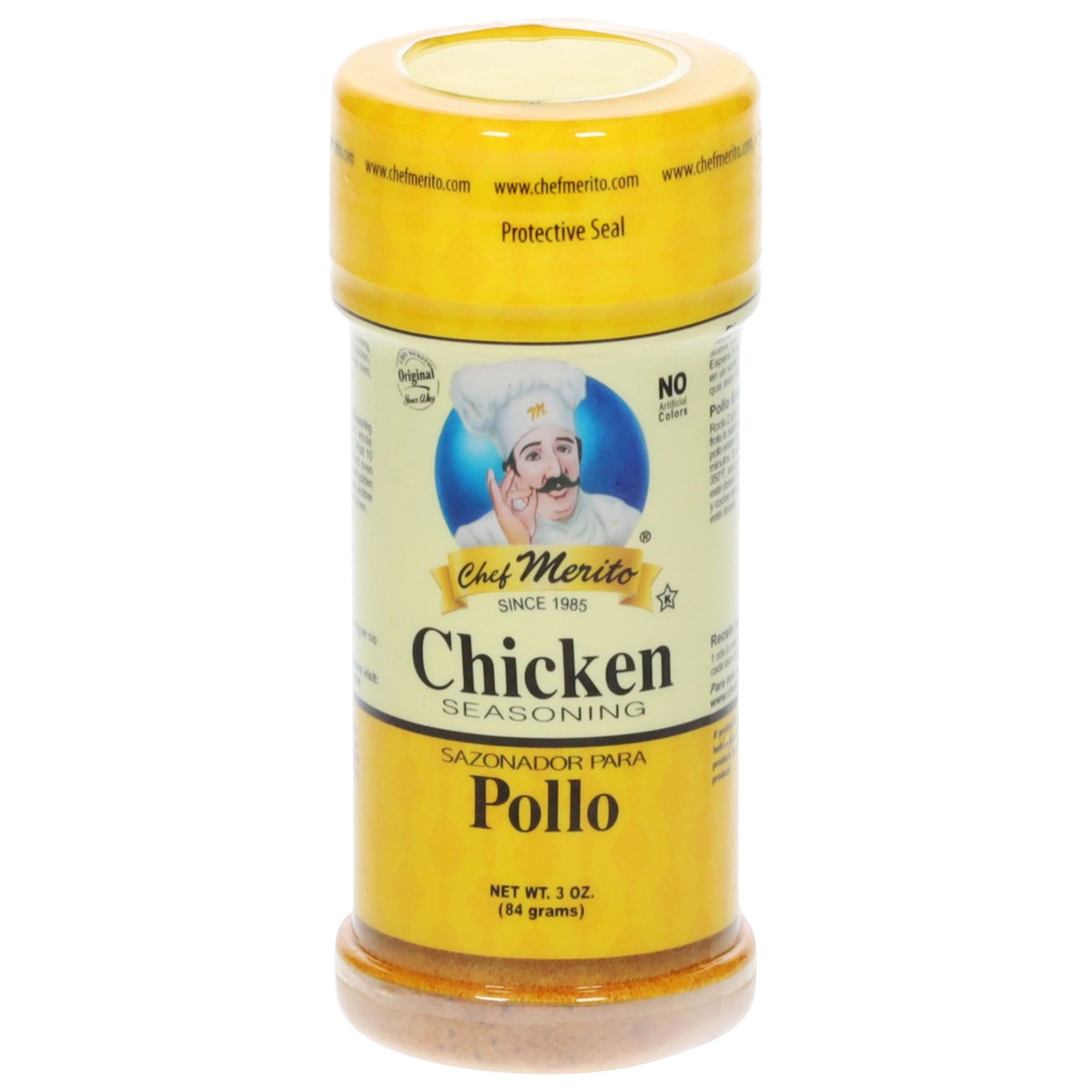 slide 1 of 12, Chef Merito Chicken Seasoning 3 oz, 3 oz