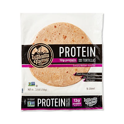 slide 1 of 1, La Tortilla Factory Protein Tortilla - 8.8 Oz, 8.8 oz