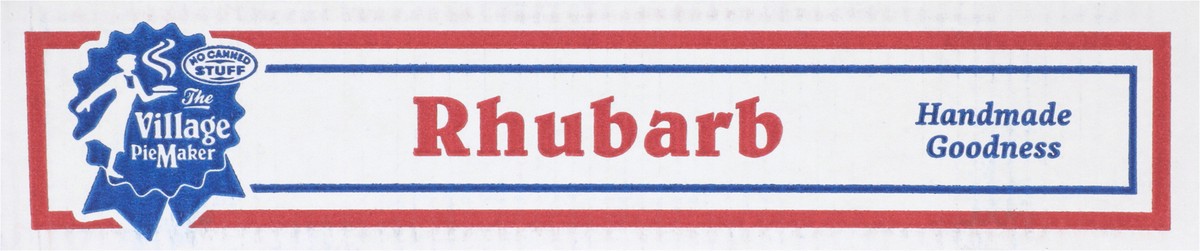 slide 4 of 12, The Village PieMaker Village PieMaker Rhubarb Pie, 3 lb
