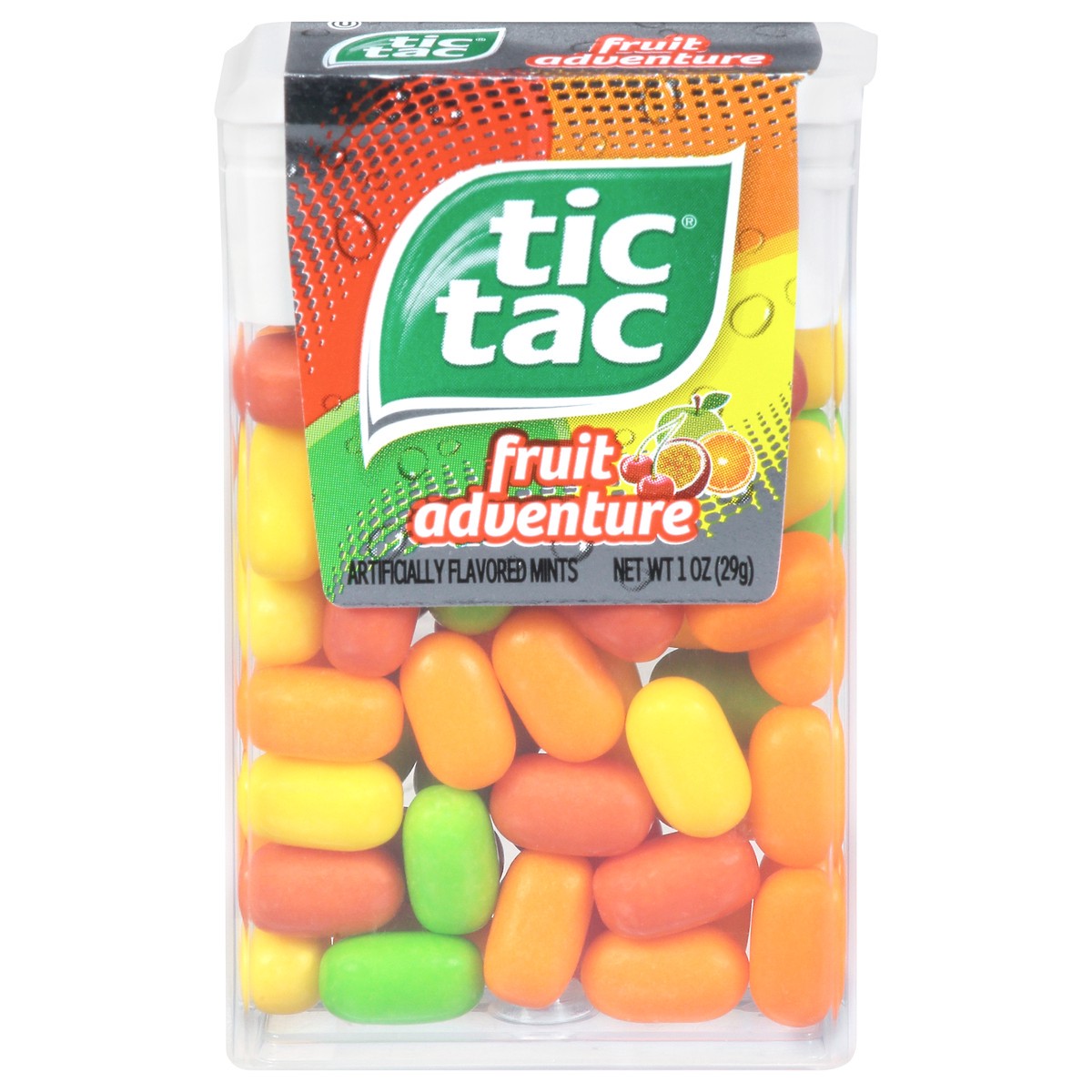 slide 1 of 13, Tic Tac Fruit Adventure Mint Candies - 1oz, 1 oz