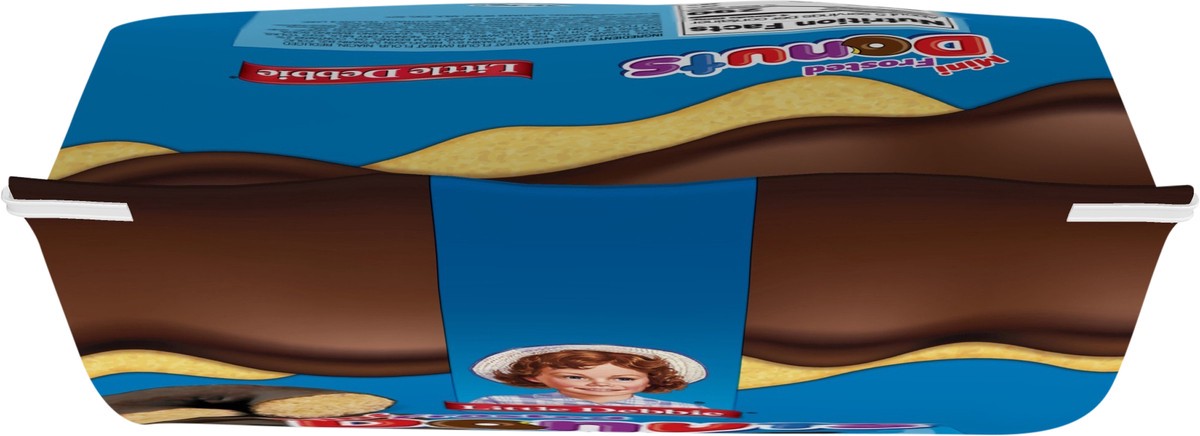 slide 11 of 14, Little Debbie Snack Cakes, Little Debbie Family Pack Frosted Mini Donuts (bagged), 10.5 oz