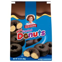 Little Debbie Snack Cakes, Little Debbie Family Pack Frosted Mini Donuts (bagged)