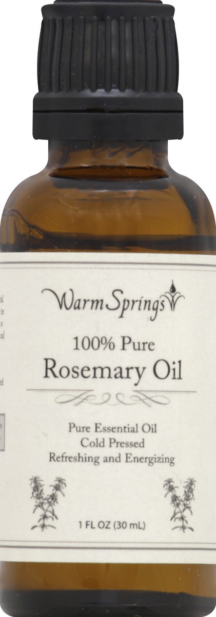 slide 2 of 2, Warm Springs Rosemary Oil 1 oz, 1 fl oz