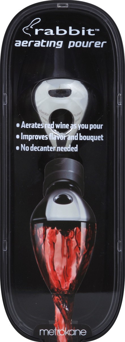 slide 4 of 5, Rabbit Wine Aerator Pour, 1 ct
