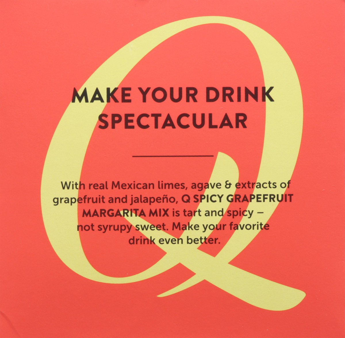 slide 2 of 11, Q Drinks Spicy Grapefruit Margarita Mix- 4 ct; 7.5 oz, 4 ct