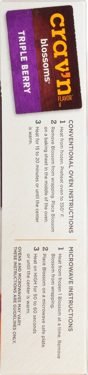 slide 4 of 9, Crav'n Flavor Triple Berry Blossoms 2 ea, 2 ct