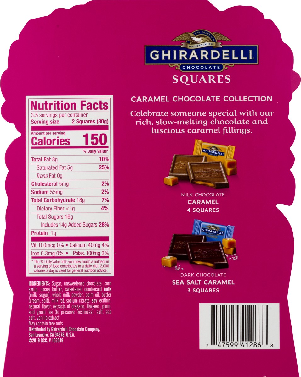 slide 11 of 11, Ghirardelli Squares Caramel Chocolate Collection 3.7 oz, 3.7 oz