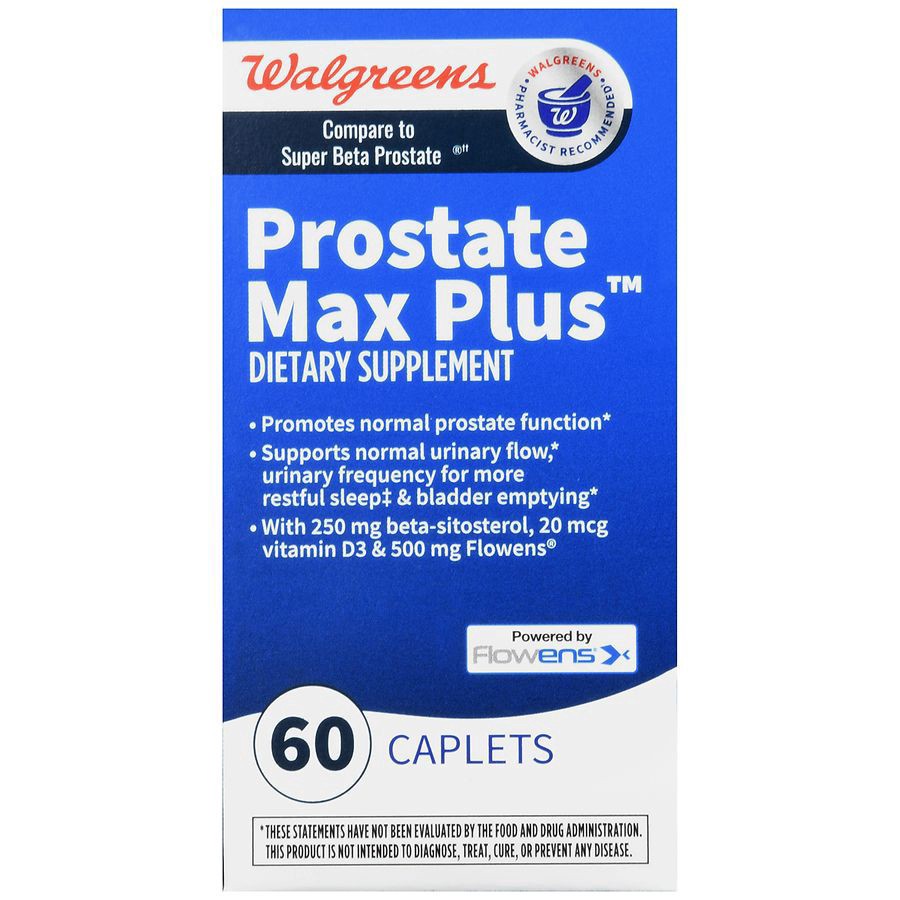 slide 5 of 5, Walgreens Prostate Max Plus, 60 ct