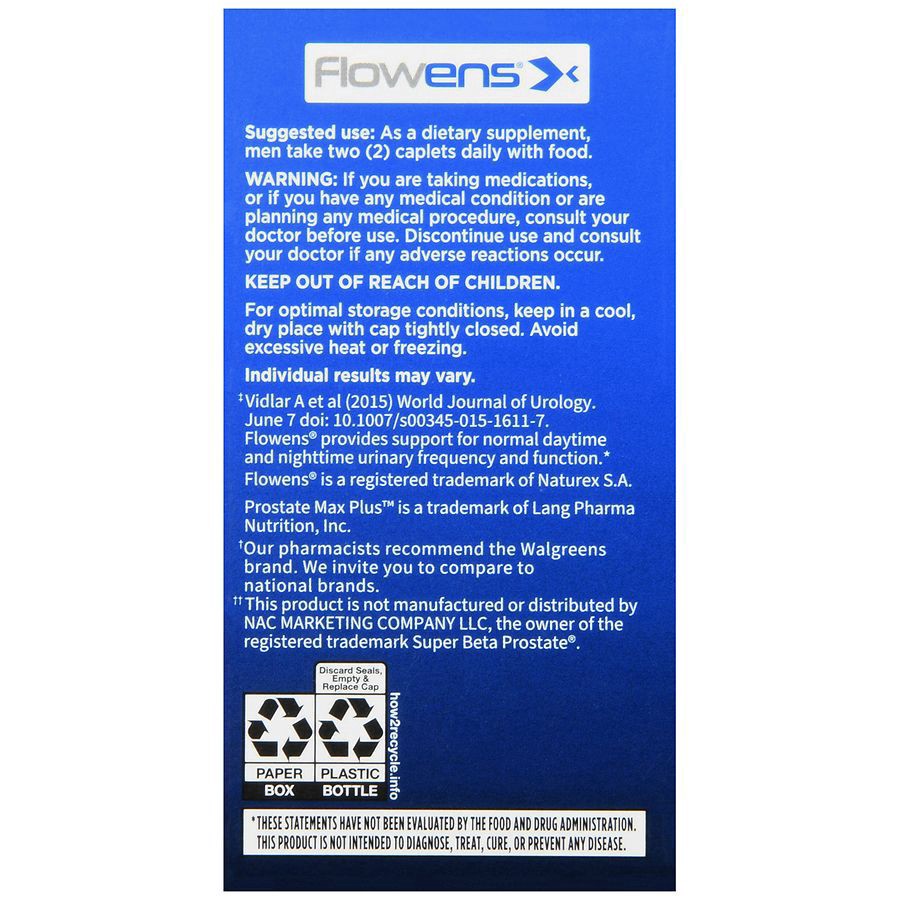 slide 3 of 5, Walgreens Prostate Max Plus, 60 ct