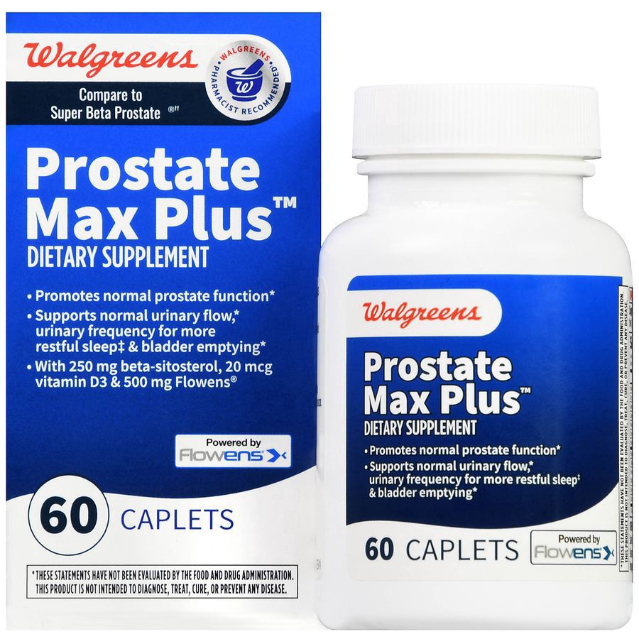 slide 1 of 5, Walgreens Prostate Max Plus, 60 ct