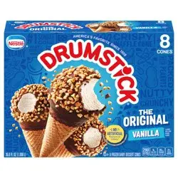 Drumstick The Original Vanilla Frozen Dairy Dessert Cones 36.8 fl oz