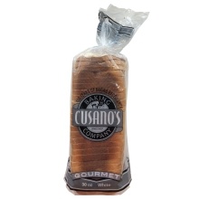 slide 1 of 1, Cusanos Pullman Thin Sliced Bread, 30 oz