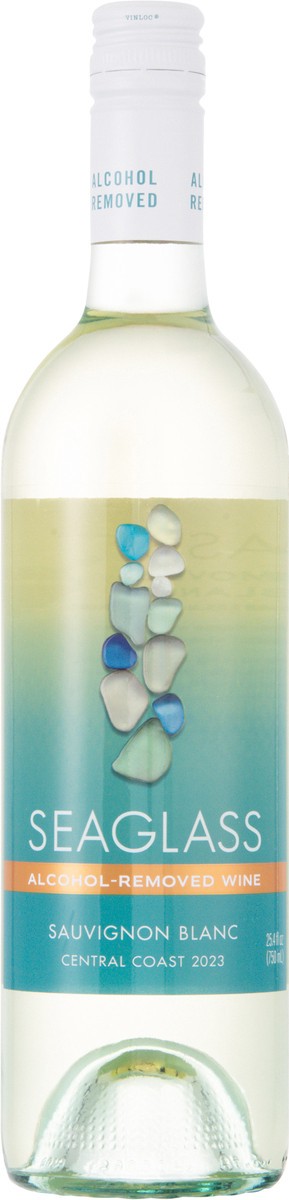 slide 14 of 14, SeaGlass Wine Company Alcohol-Removed Sauvignon Blanc 25.4 fl oz, 750 ml