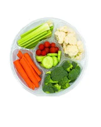 Fresh Cut Large Vegetable Party Tray, 42 oz