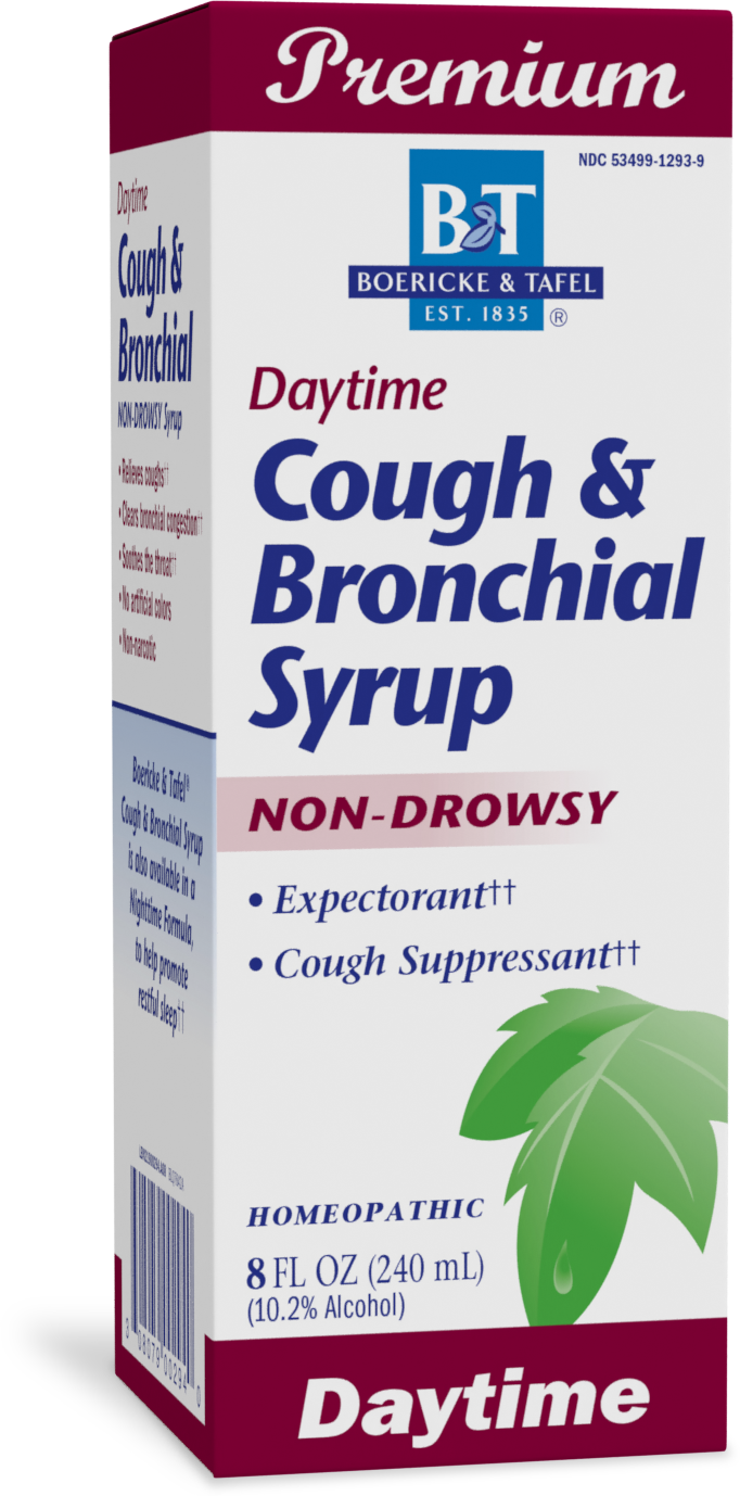 slide 1 of 4, Boericke & Tafel Cough & Bronchial Syrup, 8 fl oz