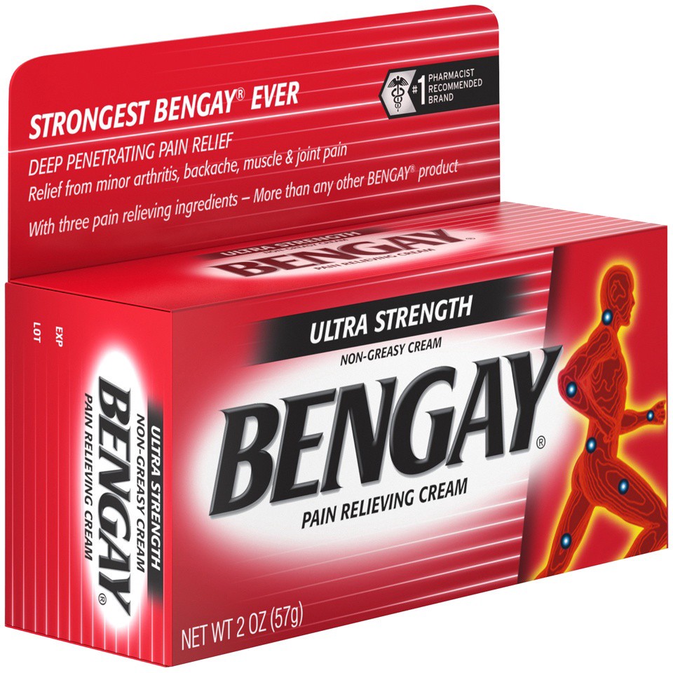 slide 5 of 6, BENGAY Ultra Strength BENGAY Cream, 2 Oz, 2 oz