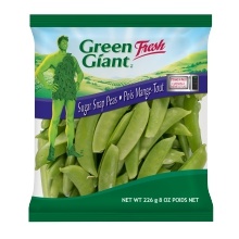 slide 1 of 1, Taylor Farms Green Giant Sugar Snap Peas, 8 oz