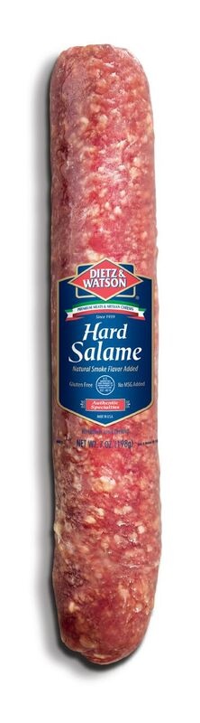 slide 1 of 1, Dietz & Watson Hard Salami, 7 oz