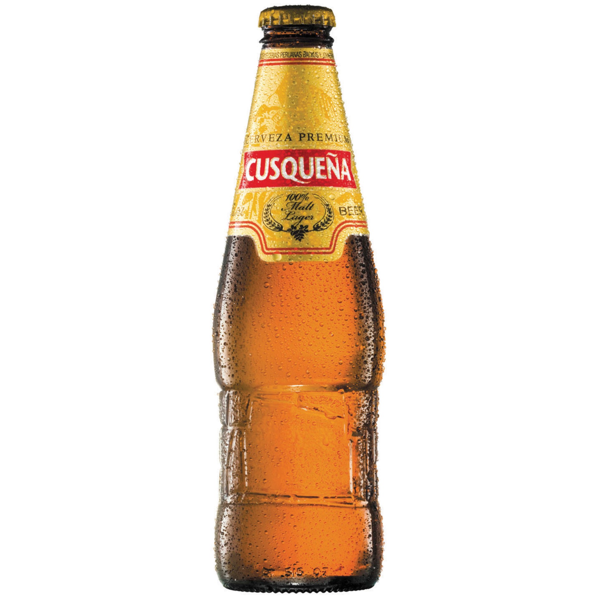 slide 3 of 3, Cusqueña Beer, Peru-American Style Lager, 6 Pack, 11 fl. oz. Bottles, 5% ABV, 33 cl