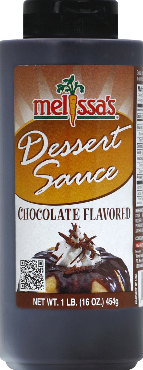 slide 5 of 7, Melissa's Chocolate Dessert Sauce - 16 Oz, 16 oz