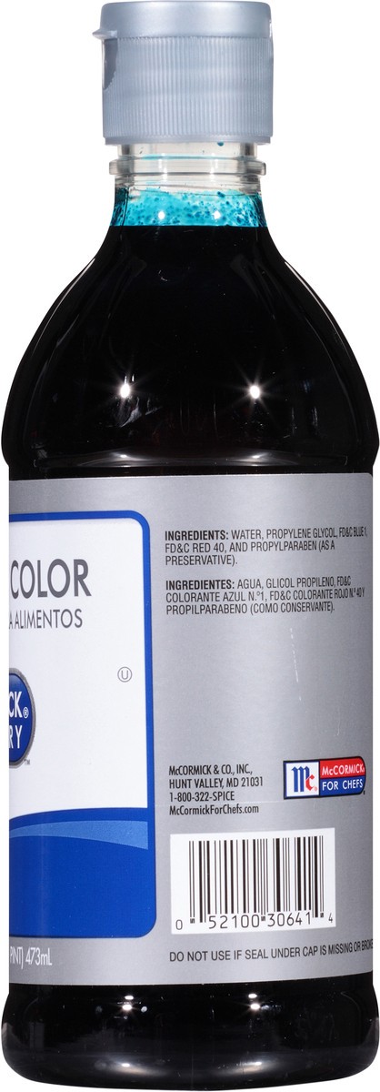 slide 10 of 11, McCormick Culinary Blue Food Color, 16 fl oz, 16 fl oz