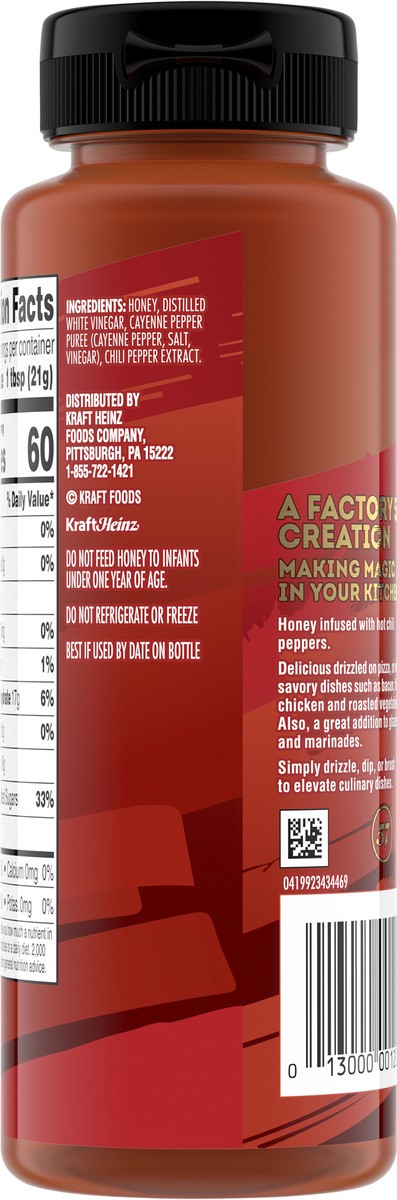 slide 4 of 9, Heinz 57 Collection Infused Honey with Hot Chili, 11.25 oz Bottle, 11.25 oz