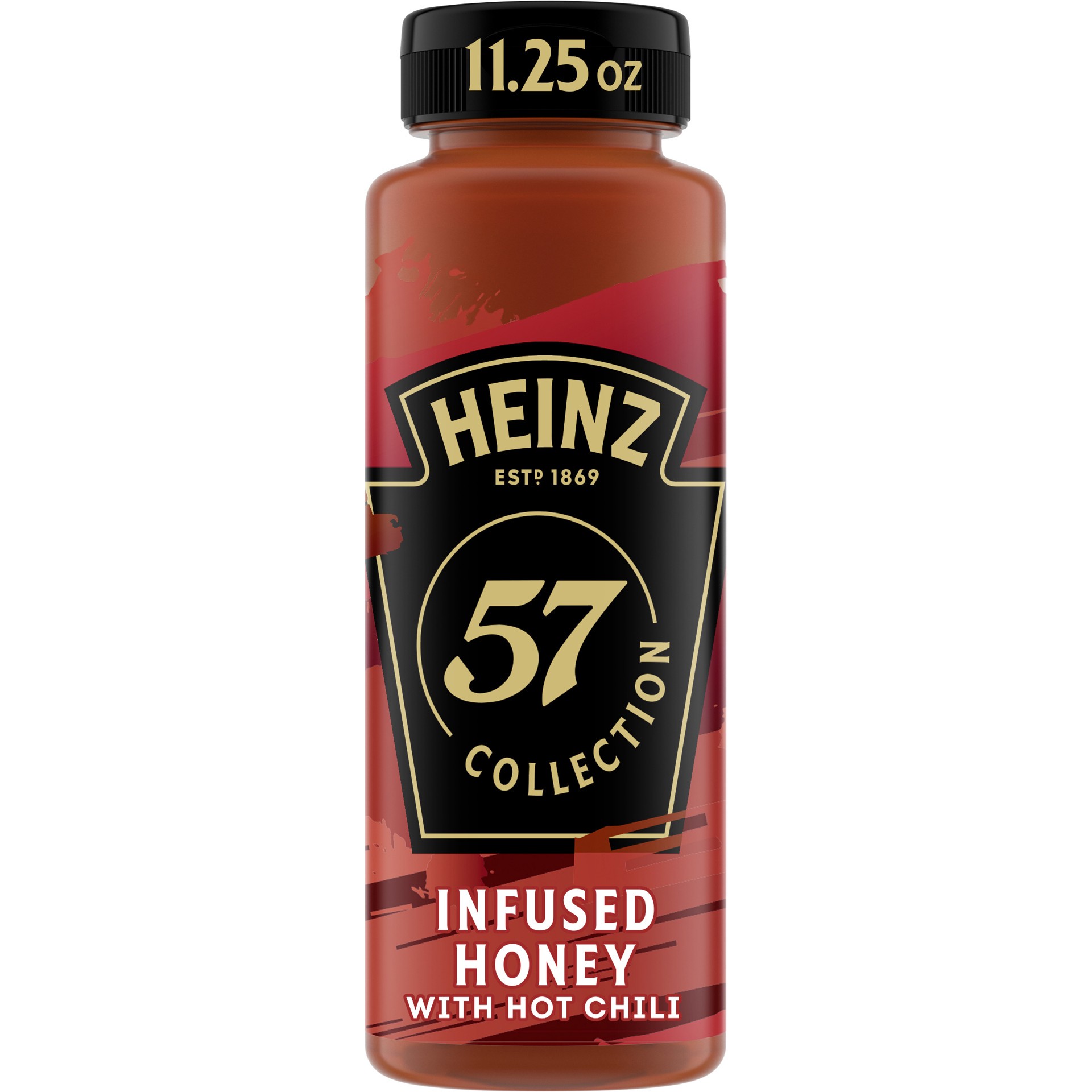 slide 1 of 9, Heinz 57 Collection Infused Honey with Hot Chili, 11.25 oz Bottle, 11.25 oz