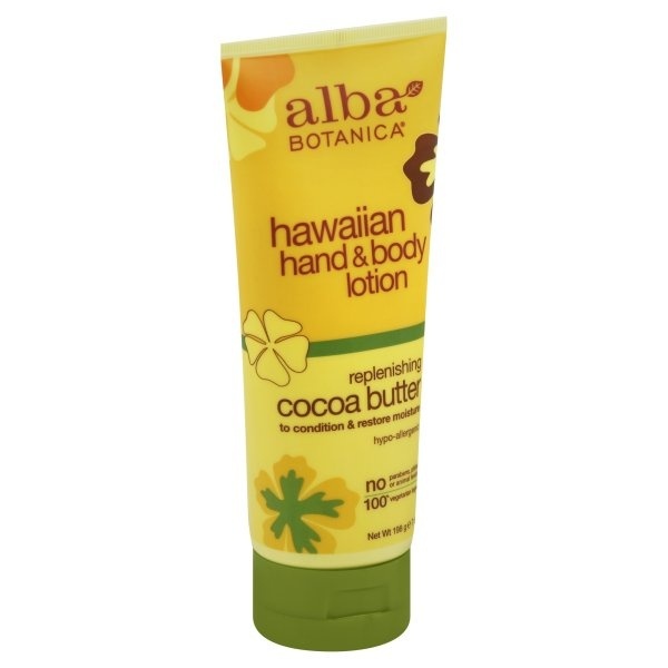 slide 1 of 1, Alba Botanica Hawaiian Hand & Body Lotion Replenishing Cocoa Butter, 7 oz