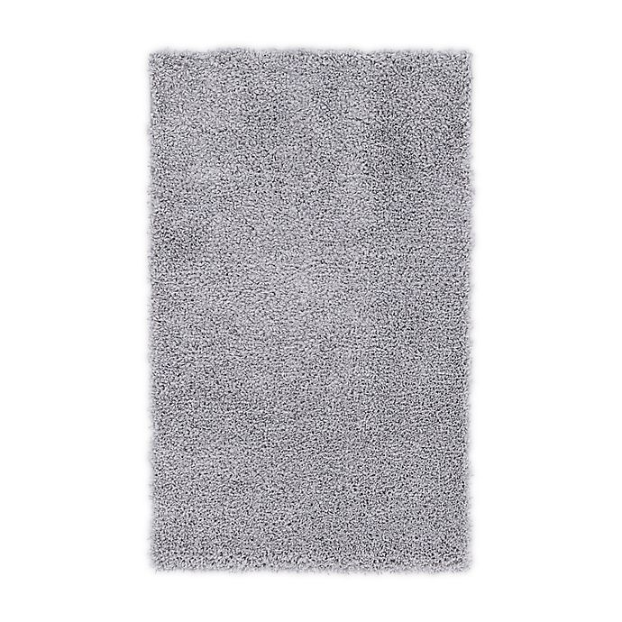 slide 1 of 6, Unique Loom Davos Shag Area Rug - Sterling, 3 ft x 5 ft