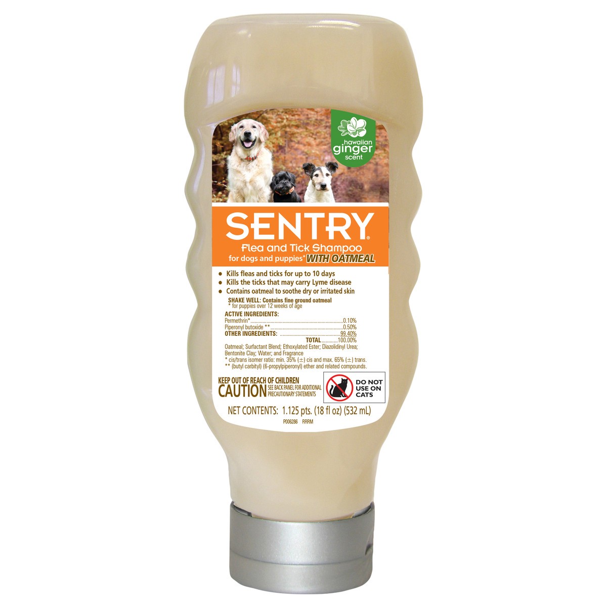 slide 3 of 7, Sentry F&T Oatmeal Shampoo Dog 18OZ, 18 fl oz