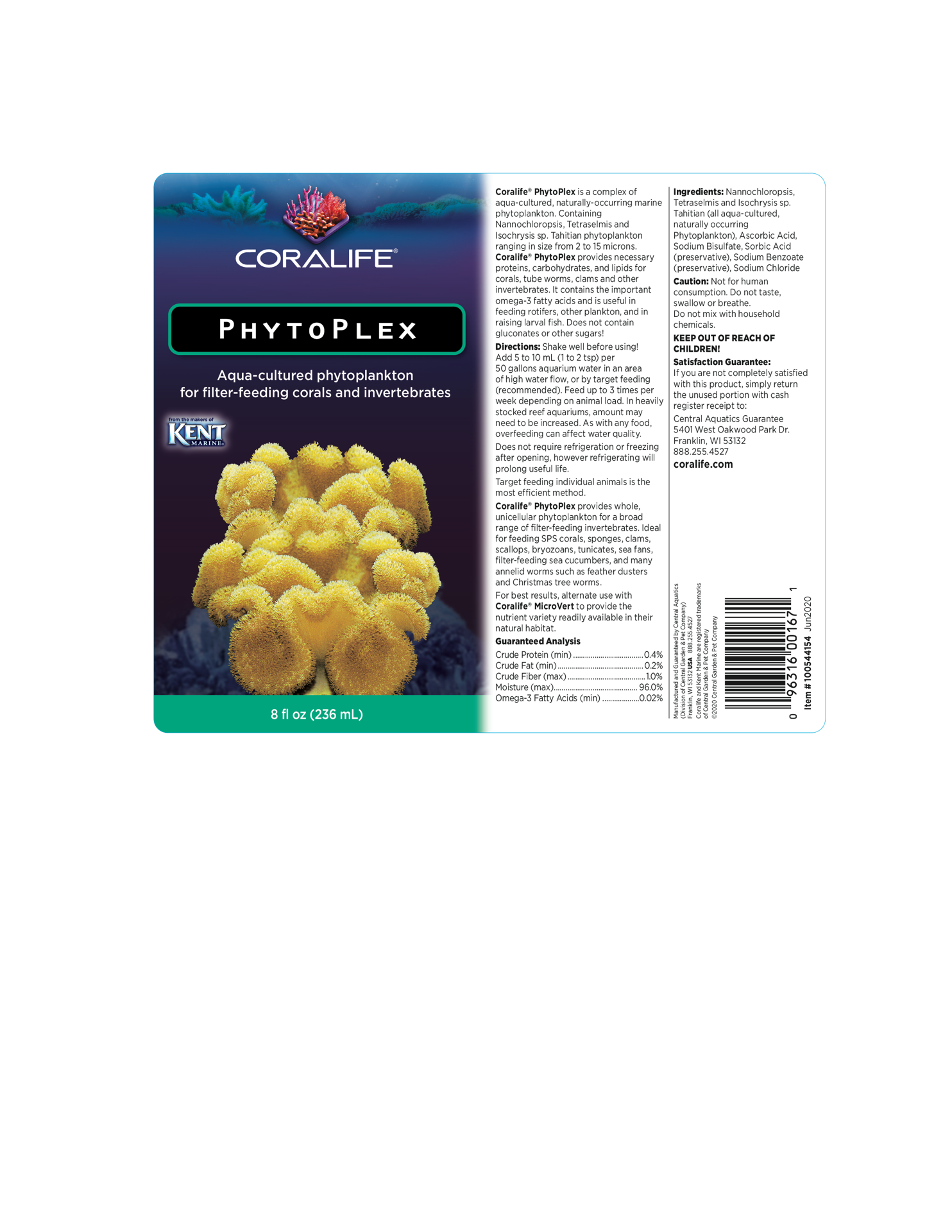 slide 4 of 4, Coralife Phytoplex 8 oz, 1 ct