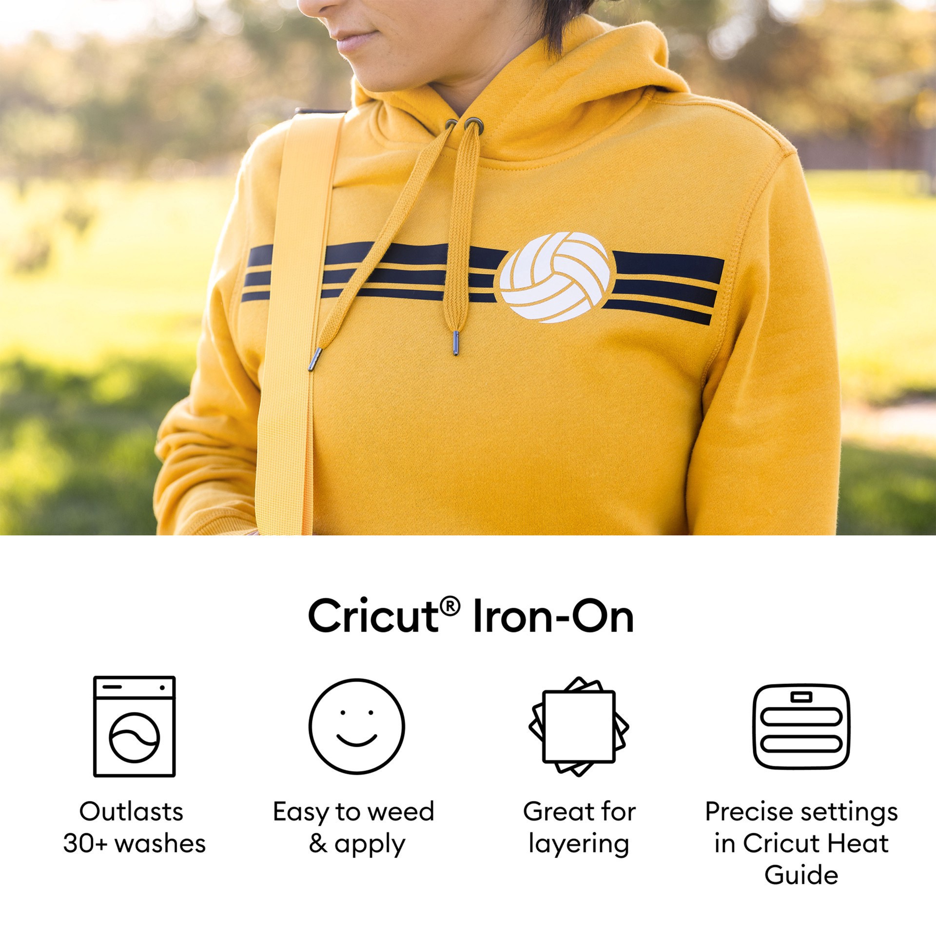 slide 7 of 7, Cricut Iron-On Classics Sampler, 12 in x 12 in