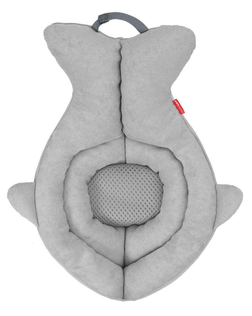 slide 3 of 6, Skiphop MOBY Softspot Sink Bather Grey Grey NS, 1 ct