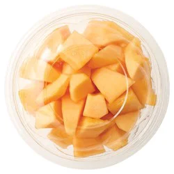 Fresh Cut Cantaloupe Chunks