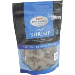 Hy-Vee Fish Market Raw Shrimp Raw Shell-On