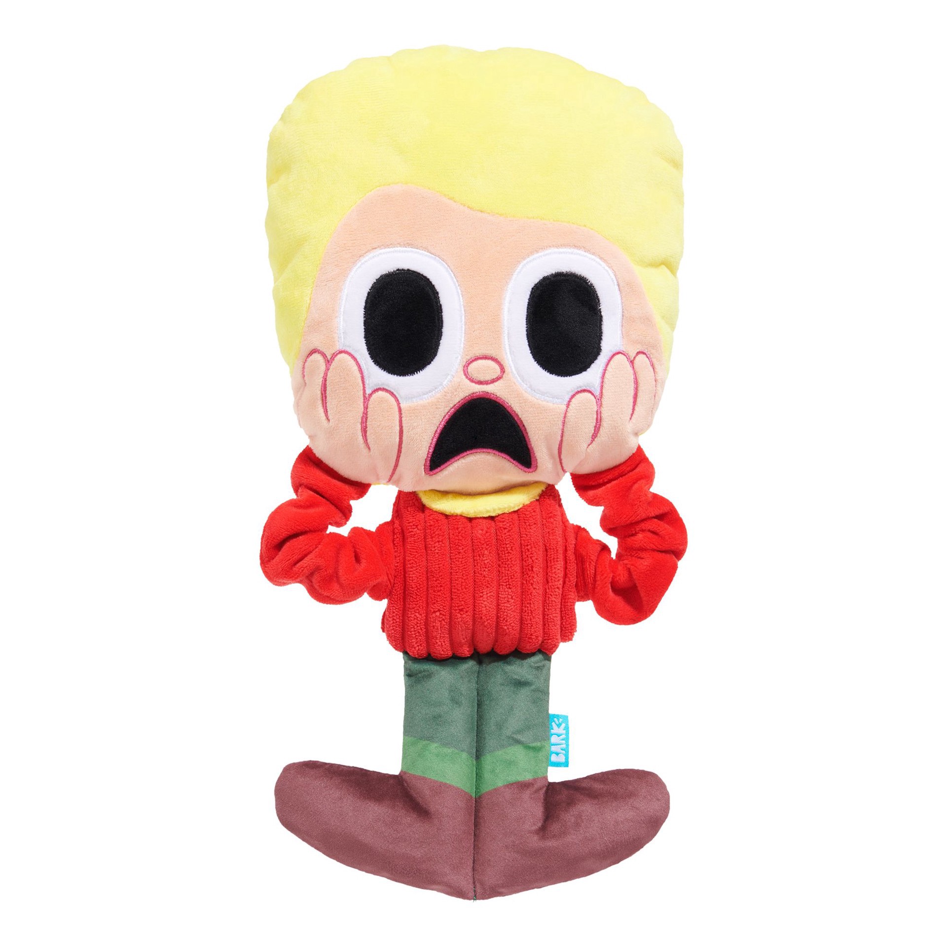 slide 1 of 1, Bark Box Home Alone - Scared Kevin Dog Toy, 1 ct