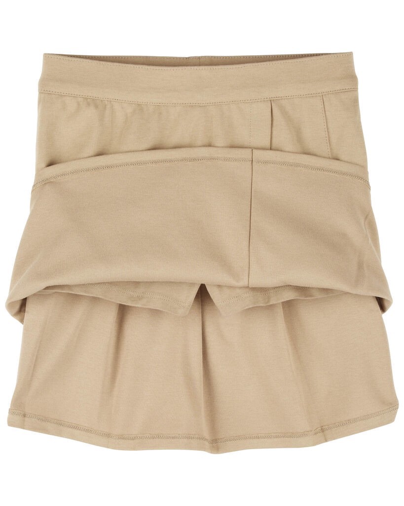 slide 2 of 2, Oshkosh Kid Ponte Knit Uniform Skort Khaki 10, 1 ct