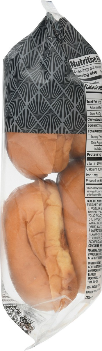 slide 6 of 13, SE Grocers Prestige Brioche Hamburger Buns, 10 oz
