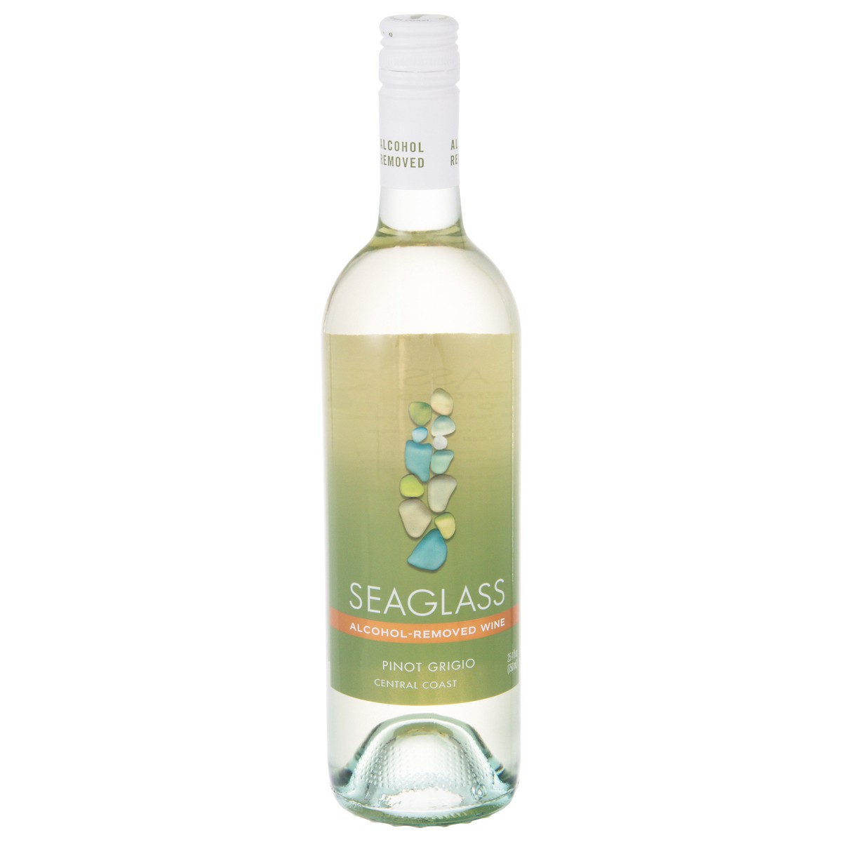 slide 2 of 13, SeaGlass Wine Company Alcohol-Removed Pinot Grigio 25.4 fl oz, 25.4 fl oz