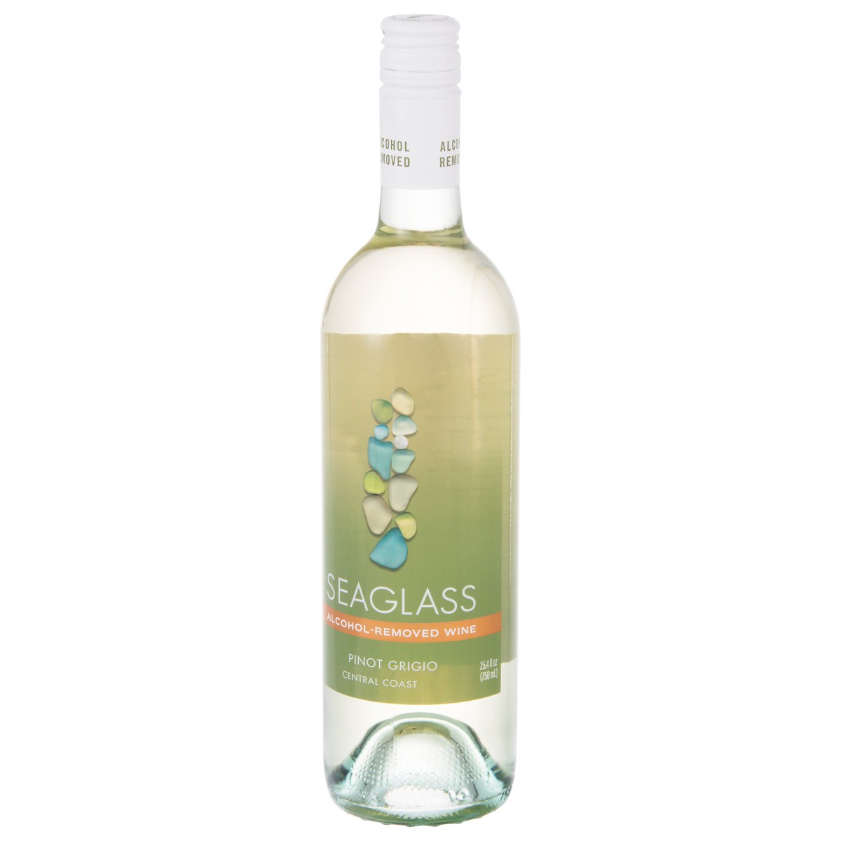 slide 4 of 13, SeaGlass Wine Company Alcohol-Removed Pinot Grigio 25.4 fl oz, 25.4 fl oz