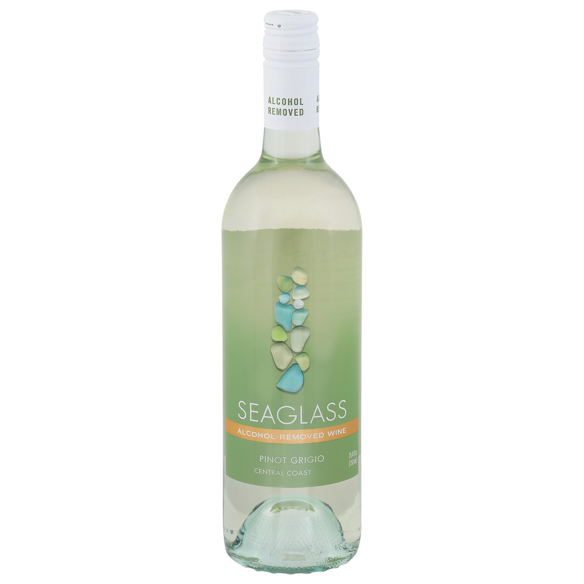 slide 1 of 13, SeaGlass Wine Company Alcohol-Removed Pinot Grigio 25.4 fl oz, 25.4 fl oz